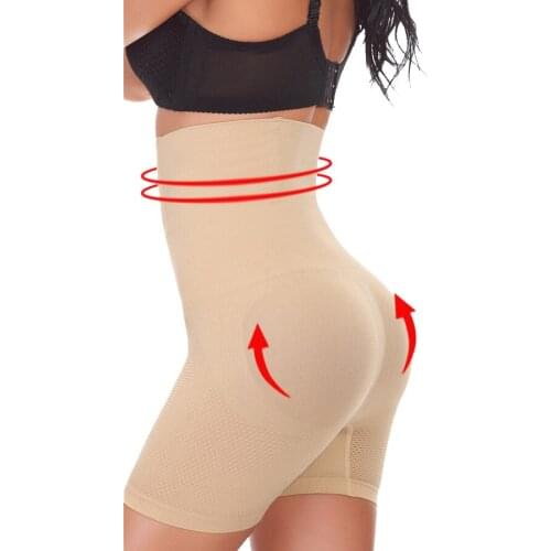 Women Slimming Panties High Waist Tummy Control Briefs Female Trainer Shaping Weight Loss Butt Lifter Shapewear Underwear S-XXXL