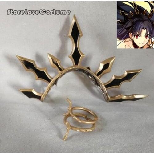 Fate/Grand Order Ishtar Cosplay headband earrings Hand-Making
