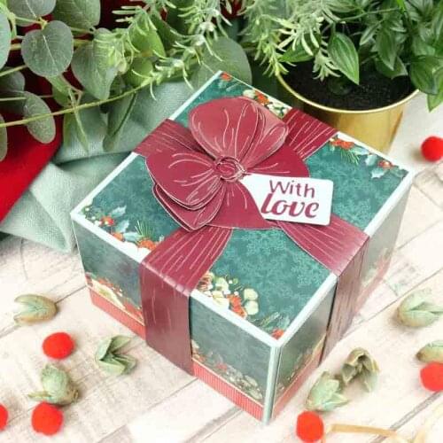 Bow Tie With Love Word Metal Cutting Dies for DIY Scrapbooking Embossing Paper Cards Making Crafts Supplies 2019 New Diecuts