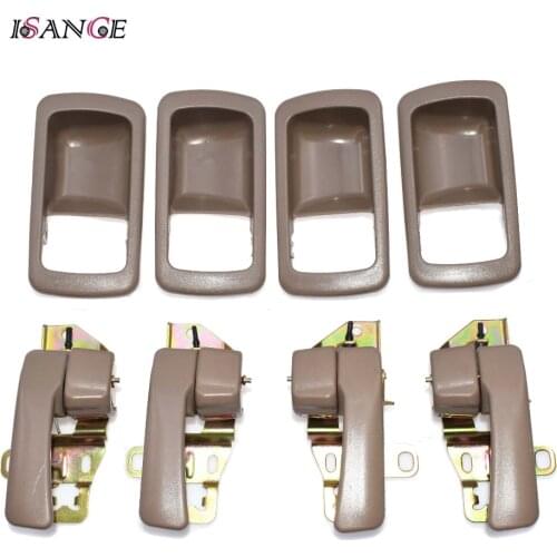 ISANCE 8PCS Inside Door Handles SET For Toyota Camry 1992 1993 1994 1995 1996 6920632070 & 6920532070 & 6927832050 & 6927732060