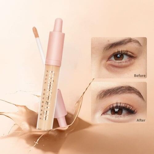 8g Concealer Liquid Isolation Fine Moisturizing Brightening Skin Tone Control Oil Facial Cosmetics Cover Spots Acne Marks