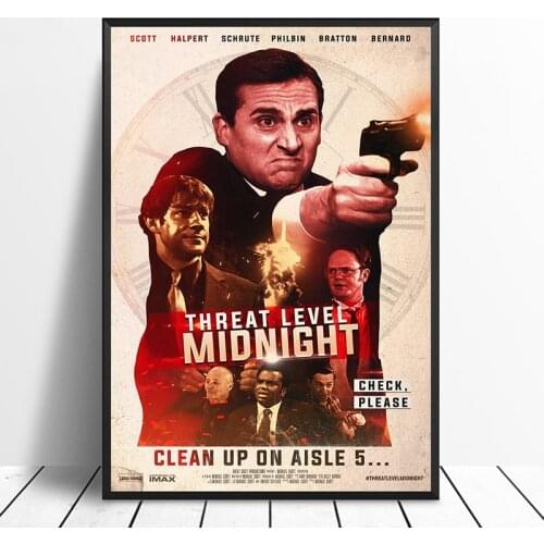 MT2246 Threat Level Midnight Art Print Movie Poster Painting Art Poster Print Canvas Home Decor Picture Wall Print