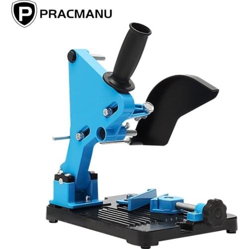 PRACMANU Angle Grinder Stand Angle Grinder Bracket Holder Support Cutter Angle Grinder Cast Iron Base Power Tool Accessory