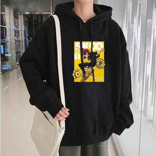 SK8 The Infinity Reki Hoodie Latest Anime Skateboard Boys Funny Graphic Streetwear Unisex Winter Oversized Fashion Sweatshirts