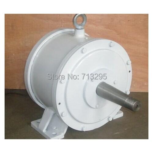 5KW 200RPM 380VAC Low Rpm Horizontal Wind & Hydro Alternator/ Permanent Magnet Water Power Dynamotor Hydro Turbine
