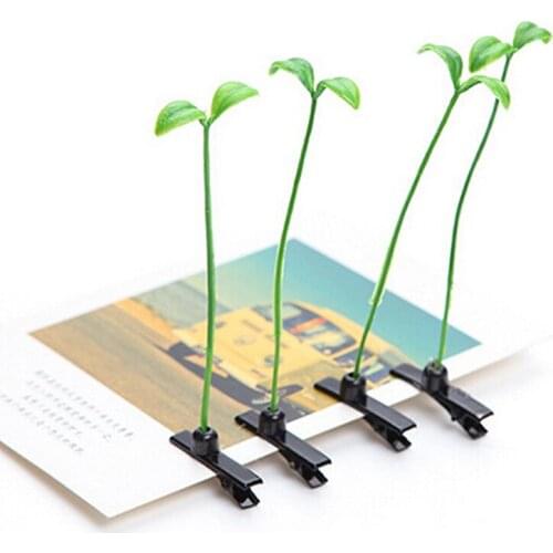 1pcs Mini Bean Sprout Hairgrips Kids Sweet Girls Plant Grass Hairpin Printing Hair Clips Claw Kids Hairpins Hair Styling Tool