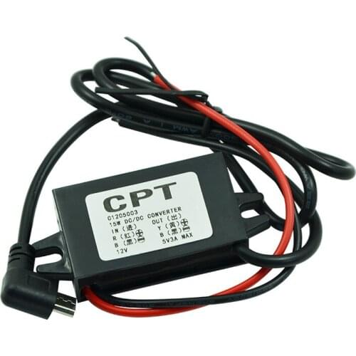 12V to 5V 3A Step Down Power Supply Module Micro USB Converter High Quality DC-DC Converter