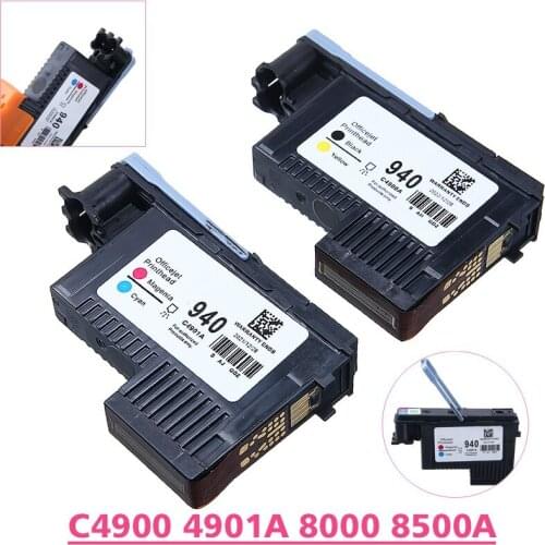 2pcs/set Compatible Printhead For HP 940 C4901A C4900A Print head For OfficeJet Pro 8000 8500 8500a A910a A910g