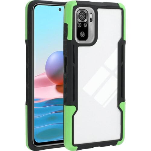 Redmi Note 10 Pro 2021 Crystal Case Bumper Armor 360 Protect Back Shell for Xiaomi Redmi Note10 Case Note 10S 10Pro Shockproof