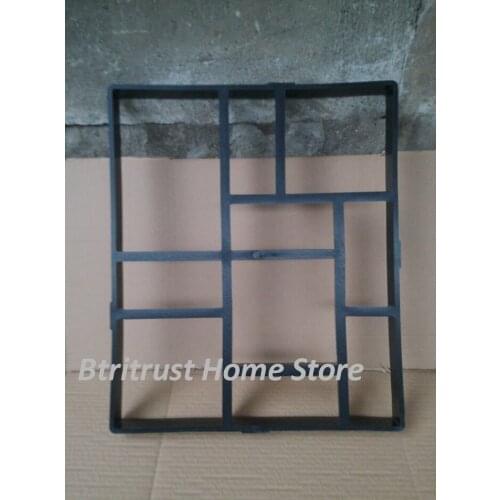 60*50cm pathmate concrete mold,pavement random stone mold,path walkway cobblestone mold