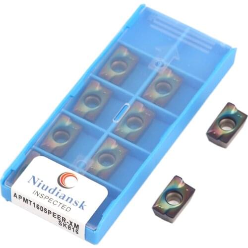 APMT1135PDER-XM SK816 Milling Turning Tools APMT1605PEER-XM SK816 Carbide Inserts CNC Lathe Tools APMT1135 Hardened Steel Cutter