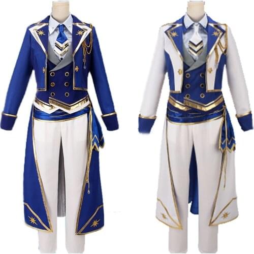 Ensemble Stars Knights Shining Suou Tsukasa Tsukinaga LeCosplay Costumes Cosplay Coat, Perfect Custom for You