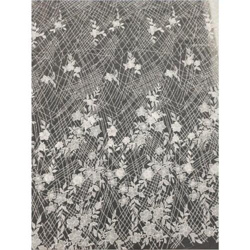 Sequinces lace fabrics embroidery sequinces bling lace wedding dresses fabrics stages dress fabric