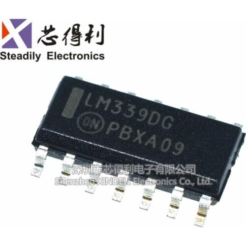 10pcs/lot New Lm339dr2g Lm339dg Sop-14 Original Four-Voltage Comparator
