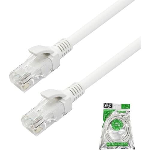 Ethernet Cable Cat6 Lan Cable UTP RJ45 Network Cable Patch Cord for Laptop PC Desktop Router Lan Cord CAT.6 Patch Cord 1000Mbps