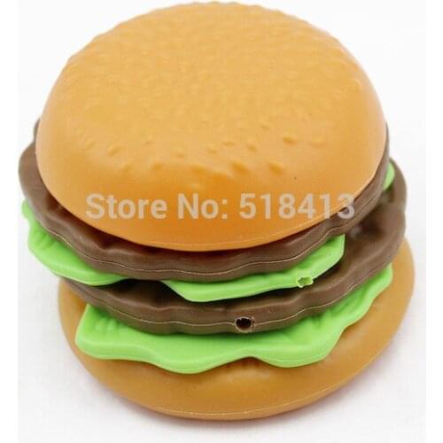 Food toy Toy Food Hamburger 2019 Hot Sell Snack Foods Wholesale Play House Simulation Educational Toys For Children T