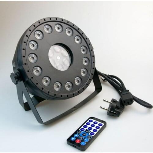Zjright Remote RGBW DMX512 LED Par light sound activated Disco Ball Stage Light Lumiere Christmas Projector Dj Club party lamp
