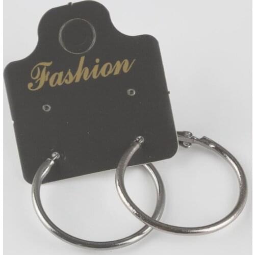 Locked Ring Earrings 3 CM