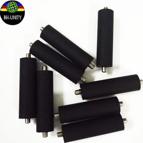 15pcs/lot wide format printer Allwin Human Xuli Flora KM512 rubber rollers Konica 512 head pinch roller for selling