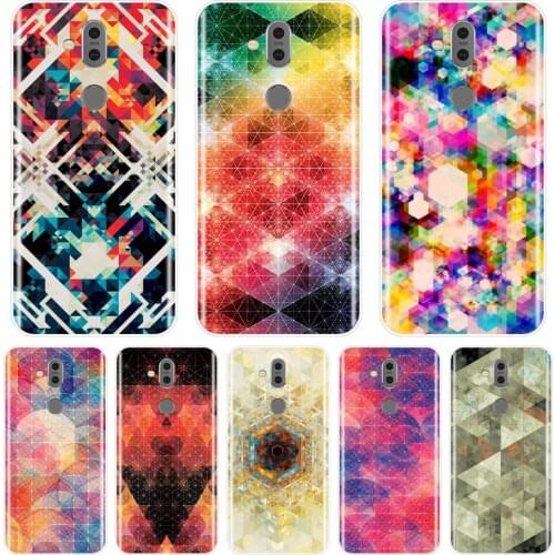 Phone Case Silicone For Nokia 2.1 3.1 5.1 6.1 7.1 Plus Geometric Colorful Pretty Soft Back Cover For Nokia 7.1 6.1 5.1 3.1 2.1
