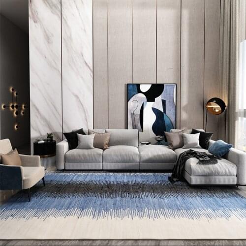 Mediterranean Modern Area Rugs Large Carpets For Living Room Home Bedroom Carpet Decor Mat Nordic Coffee Table Anti-Slip Floor