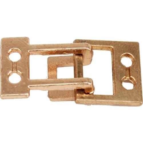 100set Gold Metal 26mm x 13mm Waist Extender Hooks & Eyes ClaspsSewing Garment Clasps Hooks for Bra Swimsuit NK285