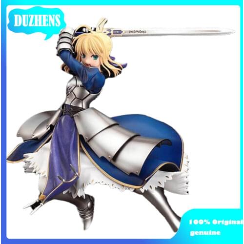 100% Original: Fate Grand Order Saber Pledge victory sword Action Figure Anime Figure Model Toy Figure Collection Doll Gift