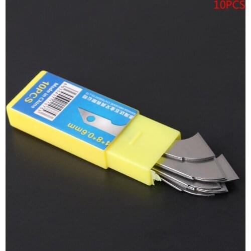 10x Sharp Hook Knife Blade For Crafts Cutter Cutting Acrylic Plate Board Sheets