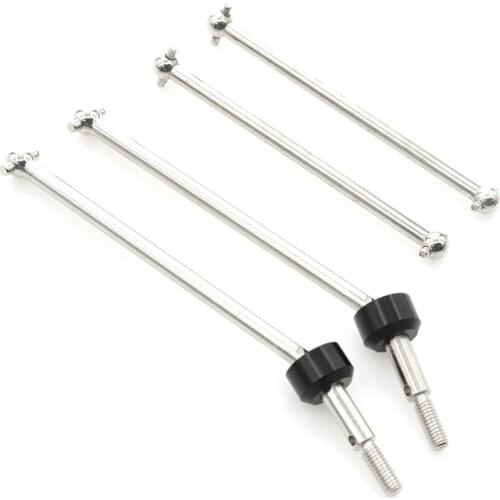 4Pcs Metal Universal Drive Shaft CVD Dogbone for Wltoys 104001 1/10 RC Car Upgrade Parts Spare Accessories