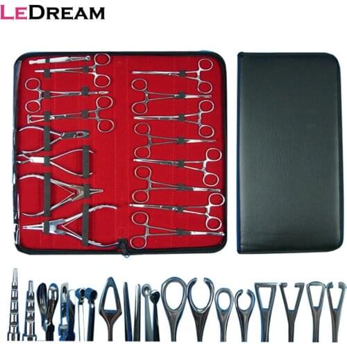 8/16pcs Stainless Sterile Slotted Round Navel Forceps Clamp Triangle Open Plier Ear Nose Piercing Tools Tattoo Piercing Supply