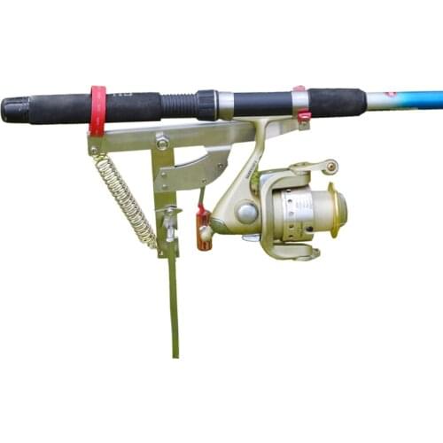 Stainless Steel Automatic sea fishing rod holder spring ventress mount for winter ocean fishing pole Accessories Tackle Tools