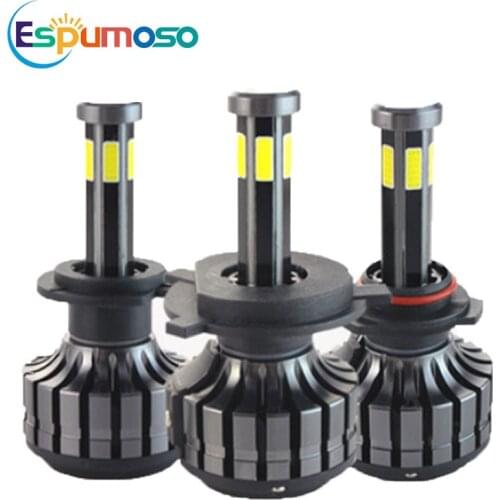 200W Car Led Headlight H1 H3 H4 H11 H7 H13 9005 9006 HB3 HB4 Auto Lamp 6000K 26000LM Motorcycle Fog Light Bulb Super Bright 12V