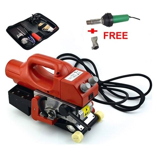 HDPE Geomembrane welding machine PVC EVA film welding machine plastic welder with heat gun as bonus