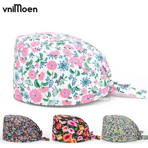 Vnimoen NEW ospedale enfermera Doctorum Accesorios Cap Scrub Caps for Women Men ospedale Laboratory Doctorum Work Hat Skull Hats