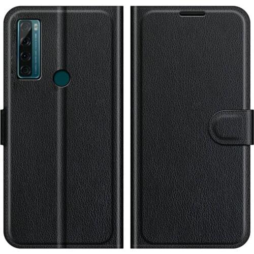 For TCL 20 SE Wallet Phone Case Flip Leather Cover Capa Etui Fundas