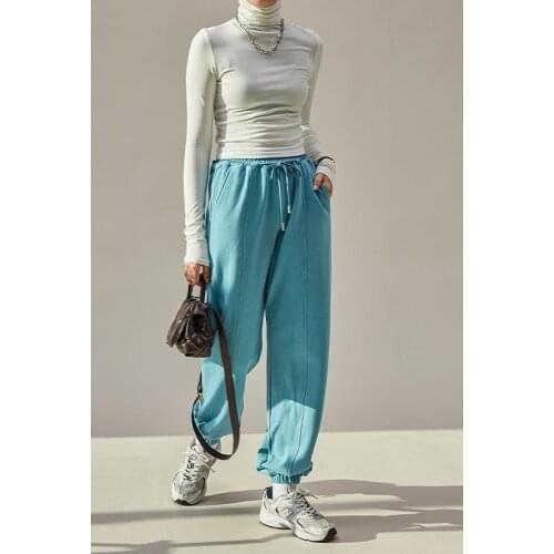 NINIBEIBEI Women's Knitted Trousers