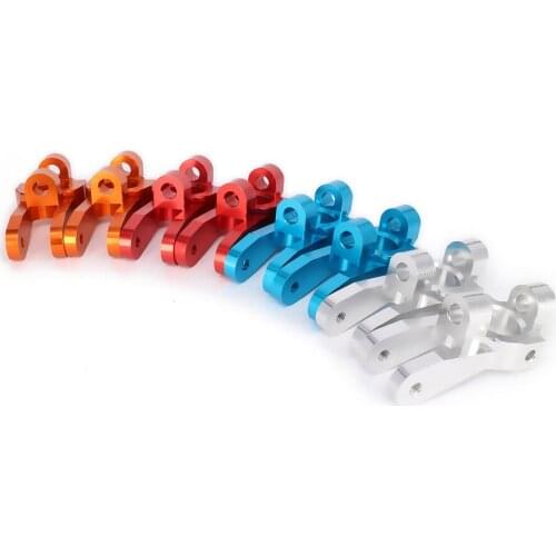 Machined Alloy Aluminum Front C Hub Carrier(L/R) For Rc 1/10 Wltoys K949-002 Climbing Crawler Buggy Upgraded Hop Up Parts