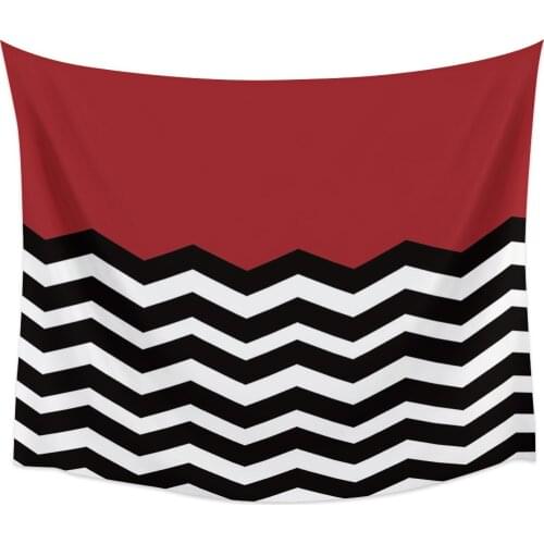 Ripple Red White Black Wall Tapestry Home Wall Decor Tapestry Bedroom Tapestry Wall Hanging Picnic Mat Yoga Mat