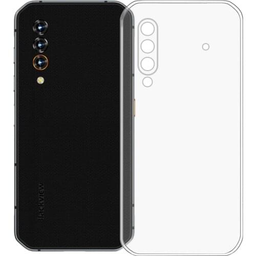 Transparent Phone Case For Blackview BL6000 Pro 5G Silicona Case Soft Black TPU Case Cover For Blackview BL6000 Pro Back Cover