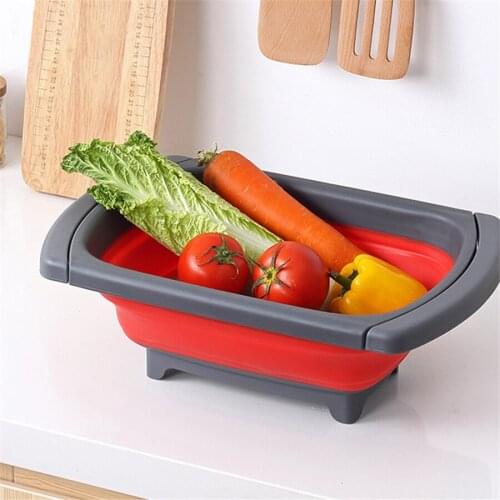36 Pcs Collapsible Kitchen Colander Foldable Strainer Folding Drain Baskets With Extendable Handles 6-quart Capacity Wholesale