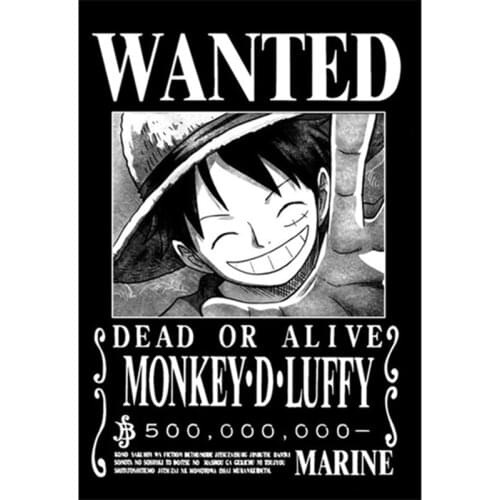 Japan Cartoon Anime ONE PIECE Straw Hat Monkey D Luffy Wanted Pocket Automatic Alloy Cigarette Case Metal Cigarettes Holder Box