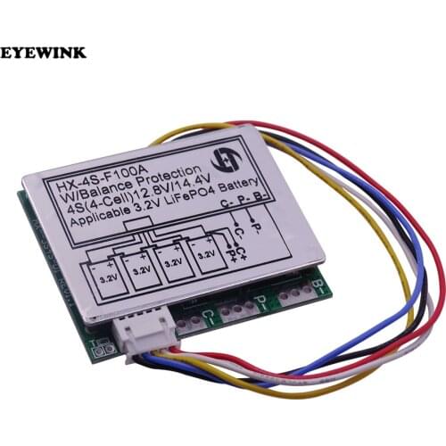 3S /4S 12.6V Lithium Battery Protection Board, 3S 11.1V Polymer 12V 100A Port Band Equalization