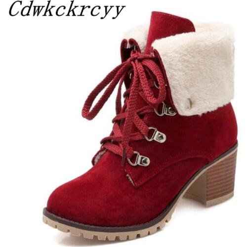 Women Boots Autumn and winter New style British style Short tube Martin boots Round head Frenulum Grind Student Winter boots