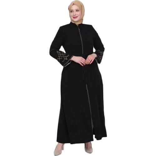 JML5934 Women Long Sleeve Muslim Abaya big size woman Dress , Dress Maxi Kaftan womens Big size dress dresses for women