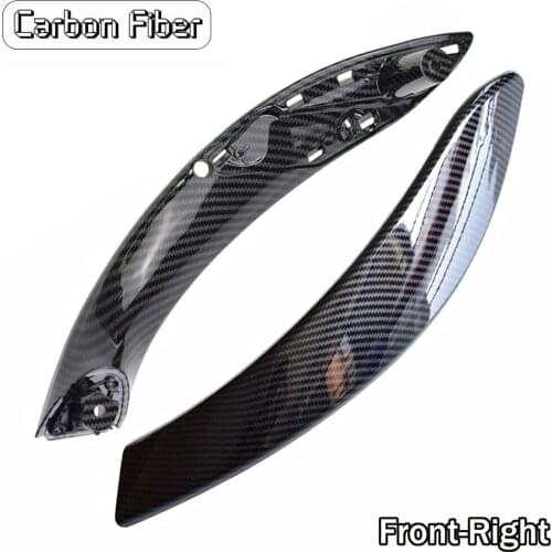 2pcs Car Interior Door Handles left Right Armrest Panel Pull Trim Cover For BMW 3 series 2013-2018 F30 F32 F33 F34 F35 F36 F82