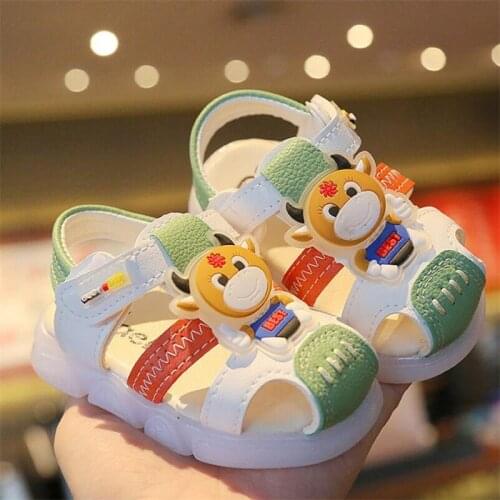 2021 hot Baby Toddler Soft Bottom Sandals Children Breathable Anti-slippery Girls Shoes Baby toddler sandals 16-25 kids sandals