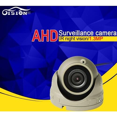 3.6MM 720P Auto Car Camera For Taxi AHD 4Pin 1.3MP Night Vision Inside Vehicle Small Metal Car Camera