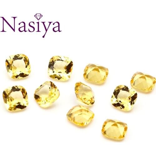 Nasiya Created Light Grass Stone Beads For DIY Ring Necklace Earrings Jewelry Accessories 10 Pcs/pac Wholesale