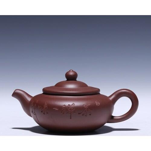 Yixing teapot all handmade authentic raw ore purple mud tea can yi wei pot tea set wholesale sales