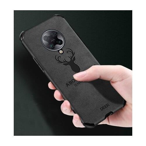 For Xiaomi Poco F2 Pro Case Soft TPU+Leather PU Deer shockproof protect Back Cover Case for Xiaomi Poco F2 Pro F2PRO phone shell